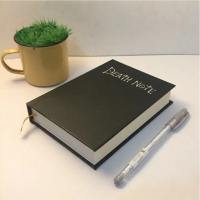 Buku catatan pocket death note A6 isi 200 lembar polos hardcover