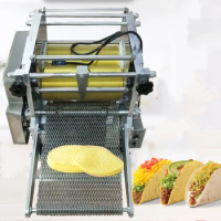 Commerciële Verticale Meel Keuken Tortilla Cutter Stuk Chip Roller Blade Deeg Vorm Druk Maker Voedsel Tortilla Machine Cutter