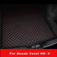 Custom Car Trunk Mat For Honda Vezel HR-V HRV Interior Accessories