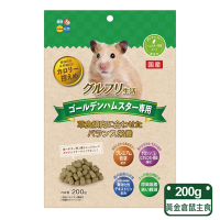 【HIPET】黃金倉鼠專用主食 200g/包(黃金鼠飼料 鼠飼料)