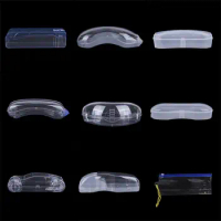 Transparent Swim Portable Anti Fog Protection Waterproof Glasses Box Portable Swimmming Goggle Packing Box Unisex Plastic Case