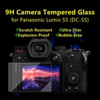 Panasonic S5 II LUMIX S5II DC-S5 Camera Glass 9H Hardness Tempered Glass Screen Protector for Panasonic Lumix S5 Camera
