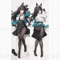 【IN stock pillowcase】 Zenless Zone Zero Hoshimi Miyabi pillowcase Double-Side short plush pillowcase