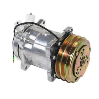 Car air conditioning 508 compressor 12V24V truck harvester dedicated 507 air conditioning pump brand new pure copper