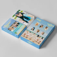 KPOP IVE A DREAMY DAY Photo Cards 55pcs Summer Pictorial Bright Film LOMO Cards INS Style Cards WonYoung YuJin Fans Collections