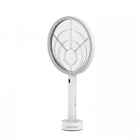 HOME@dd 【商戶門店自取】日式輕巧充電電蚊拍-白色 1pc