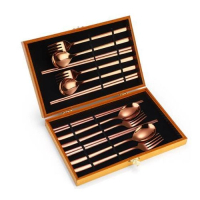 韓式餐具（玫瑰12件套） 