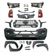 Bodykit Pickup for TO YO TA Hilux revo 2015-2022 upgrade to for GR Sport style 2023 new arrived facelift bumper grille