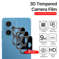 3Pcs 3D Camera Screen Protector Case For Xiaomi Redmi Note 12 Pro+ 5G Redmy Note12Pro Plus Note12 Pro 4G Lens Protective Glass