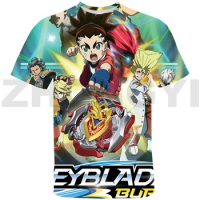 Fashion Beyblade Burst 3D T Shirts Hip Hop Mens T Shirts Women Leisure Sport Oversized T Shirt Vintage Kids Baby Anime Tees Tops