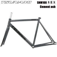 TSUNAMI SNM100 MTB Bike Frame Double Butted 6061 Aluminum Bicycle Parts Frameset 49cm 52cm 55cm 58cm Cement Ash Bike Frame