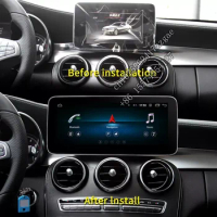 Harga Pabrik Android AUTO Carplay C Class W205 S205 Sistem Kendaraan Cerdas Layar Multimedia Otomotif