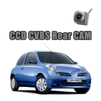 Car Rear View Camera CCD CVBS 720P For Nissan Micra K12 2002~2010 Pickup Night Vision WaterPoof Parking Backup CAM