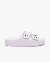 รองเท้าเเตะผู้ชายลาคอสท์ รุ่น Lacoste x CLOT สีขาว