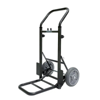 【大船回港】高載重大輪款-鐵製折疊手推車(HT-00400-35KH-BR/台灣製/折疊推車/耐重手推車/搬貨/搬家)