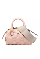 Gucci 二手 Gucci Mini GG Marmont Matelasse 皮革手提包