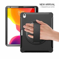 Case For Apple iPad Pro 11 inch 2018 case Shockproof Armor kickStand hand Strap PC Hard Case funda for iPad Pro 11" 2018 Cover