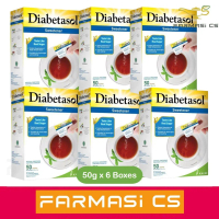Diabetasol Sweetener 50 Sachets x 6 Boxes EXP:09/2027 [ Farmasi CS ]