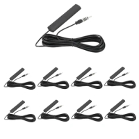 9PCS Car Radio Antenna Radio Antenna Amplifier For Car Windscreen Mount 5M Cable ANT-309