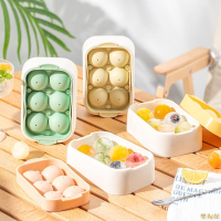 |球形制冰盒6個食品級矽膠冰格神器冰塊盒冰盒冰球製冰盒冰塊模具製冰盒模具冰球模具