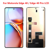 For Motorola Edge 40 Pro LCD 40Pro Display Touch Panel Digitizer For Motorola Edge 40 LCD Display XT2303-2 Screen LCD