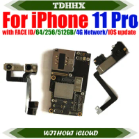Motherboard For iPhone 11 Pro Clean iCloud 64gb Mainboard With system 256gb Logic Board 512gb Full Function Support Update Plate