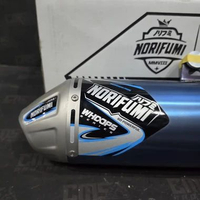 Knalpot Norifumi Whoops Titanium Blue Klx 230 R dan KLX 230 2024 Sensor Original klx230r
