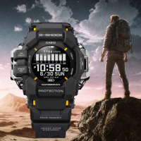 【CASIO 卡西歐】G-SHOCK MASTER of G系列 多功能電子腕錶 母親節 禮物 推薦(GPR-H1000-1)