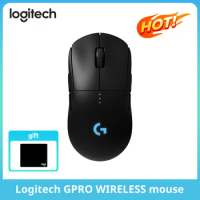 Logitech G PRO Wireless Gaming LIGHTSPEED Mouse 25600 PDI Lightweight Gaming Mouse With Mousepad For Laptop PC Tablet