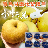台中巨無霸寶島甘露梨（6入裝）台中東勢緁迪自家甘露梨！台灣小農 l 緁迪水果 l