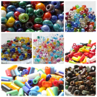 10 Grams Mixed Color Czech Seed Beads Glass Beads-Varies Size and Shape (CZMIX)