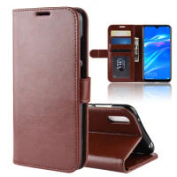 Brand gligle luxury wallet flip PU leather case for Huawei Enjoy 9 / Y7 prime 2019 / Y7 Pro 2019 cover case