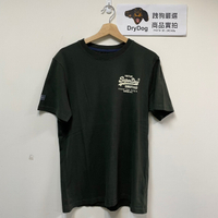 跩狗嚴選 極度乾燥 Superdry 東西文化融合 日本風格 背面 老虎 短袖 T恤 軍綠 中磅 純棉 中Logo 素T