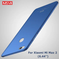 Mi Max 2 Case Cover Msvii Luxury Silm Case For Xiaomi Mi Max 2 3 Case Xiomi Max2 Max3 Hard PC Cover For Xiaomi Max 2 3 Cases