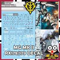 MG MK II RX179 TITAN AEUG  DECAL DALIN DECAL UC59
