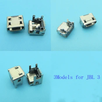 3model 6pcs for JBL Charge FLIP 3 Bluetooth Speaker New female 5pin type B Micro mini USB Charging Port jack socket Connector