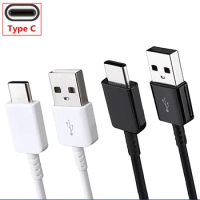 Original 3A TYPE C Cable 1M 1.5M Fast Charger Data Cord For samsung Galaxy S8 S9 Plus S10 Note 8 9 10 A52 A53 A51 A71 A21S A12