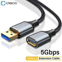 USB 3.0 Extension Cable 5Gbps Fast Data Cable USB Extender Cord for Smart TV Laptop PS3 PS4 Xbox One SSD USB3.0 Extension Cable