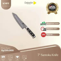 Debellin Messer Pro Santoku Knife 7"