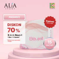 [PROMO 70%] Beujell Original K-Link (1 Box 15 Sachet) Fish Collagen Jelly Anti Aging PureWay Vit C K