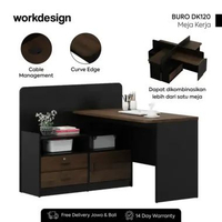 Workdesign Buro DK129 Meja Kerja / Meja Kantor / Meja Kerja Partisi Buro DK120