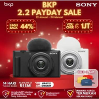 BKP Sony ZV-1F Vlogging Camera with Vlogger Accessory Kit Sony ZV1F Sony ZV1 F Original RESMI Unit O