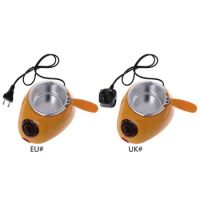 Electric Heating Chocolate Candy Melting Pot Fondue Fountain Machine Kitchen Baking Tool for home Whosale&amp;Dropship