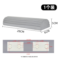 拖把替換頭 拖把頭 拖布 10個裝墩布頭對折式膠棉拖把頭通家用吸水替換裝拖布海綿棉頭窄口『cyd23194』