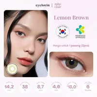 Softlens Mite Clair - Lemon Brown