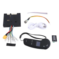 Dual Drive Electric Skateboard Hub Motor Kits ESC and Remote Electric Skateboard Longboard Control Board(Control A)