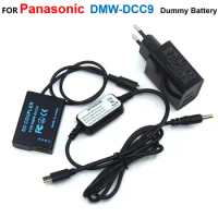USB Type-C Cable+DMW-DCC9 BLD10 BLD10E Dummy Battery+Power Adapter PD Charger For Panasonic DMC GX1 GF2 G3 G3K G3R G3T G3W G3EGK