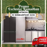HITACHI KULKAS RWB640PGD1 GCK SERI STANDART