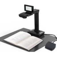 5inch LCD screen document scanner A3 size with 20MP OCR Book Scanner, Fast document reader and A3 scanner