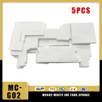 5pcs MC-G02 MCG02 Waste Ink Tank Sponge for Canon G1020 G2020 G3020 G3060 G1220 G2160 G2260 G3160 G3260 G540 G550 G570 G620 G640